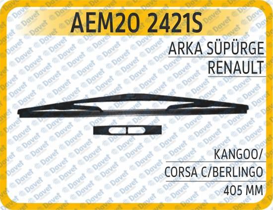 AEM 202421S Arka Silecek Supurgesi 405 Mm Kangoo Corsa C Berlingo